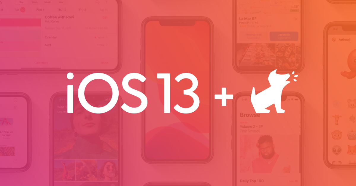 iOS 13 iOS 13