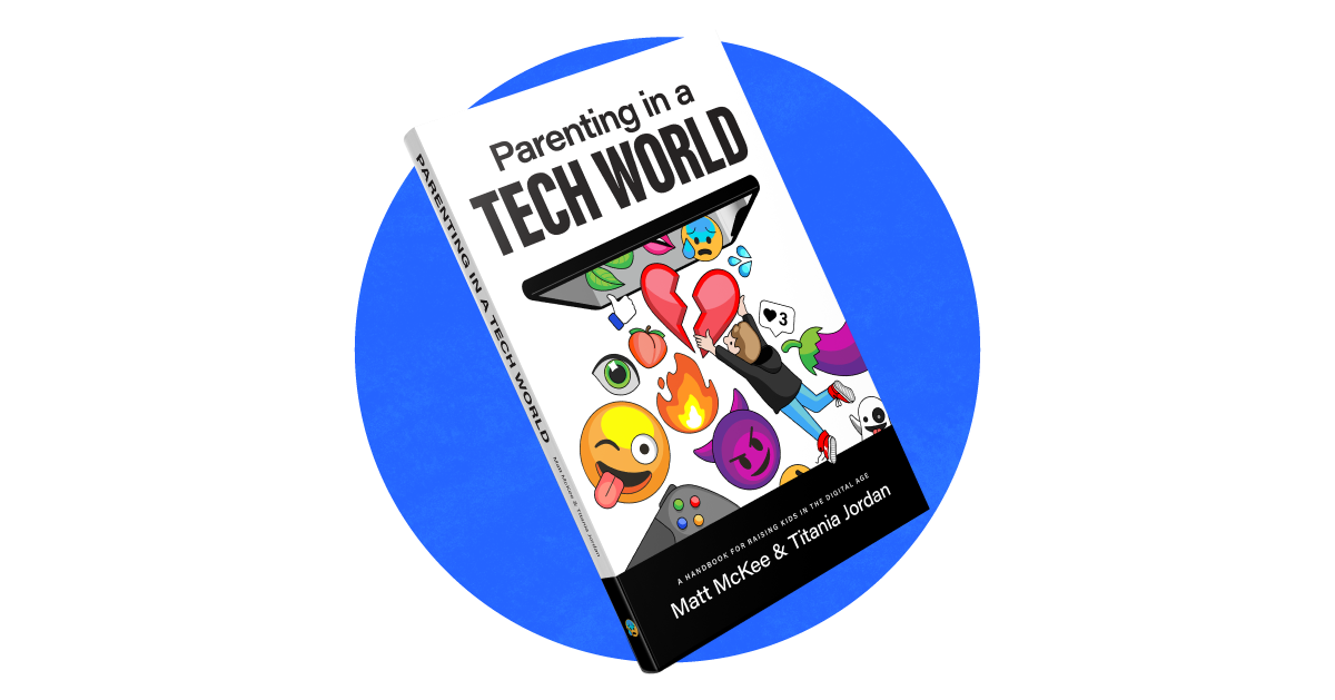 Parenting in a Tech World The book cover of Parenting in a Tech World