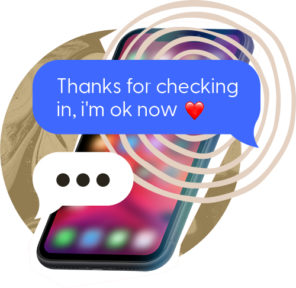 thanks for checking phone screen
