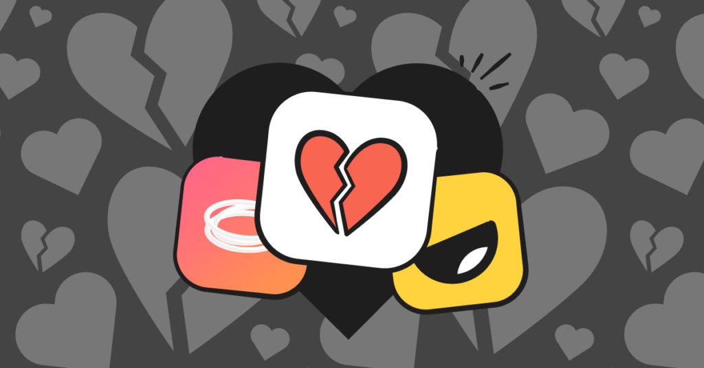 Teen dating apps and their icons