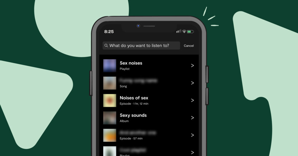 1024px x 536px - Spotify Has a Porn Problem â€” What Parents Need to Know | Bark