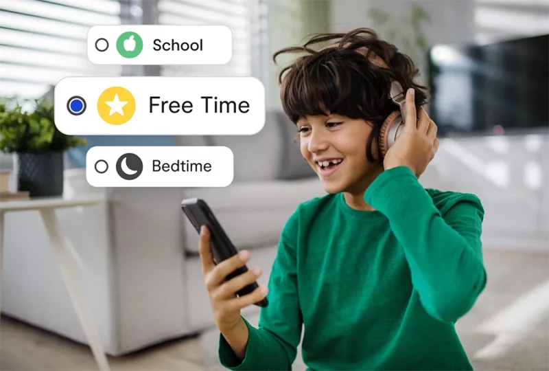 Manage screen time on your kid's devices