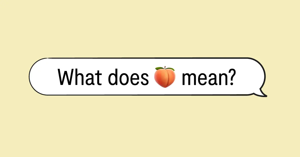 Peach Emoji Meaning Bark