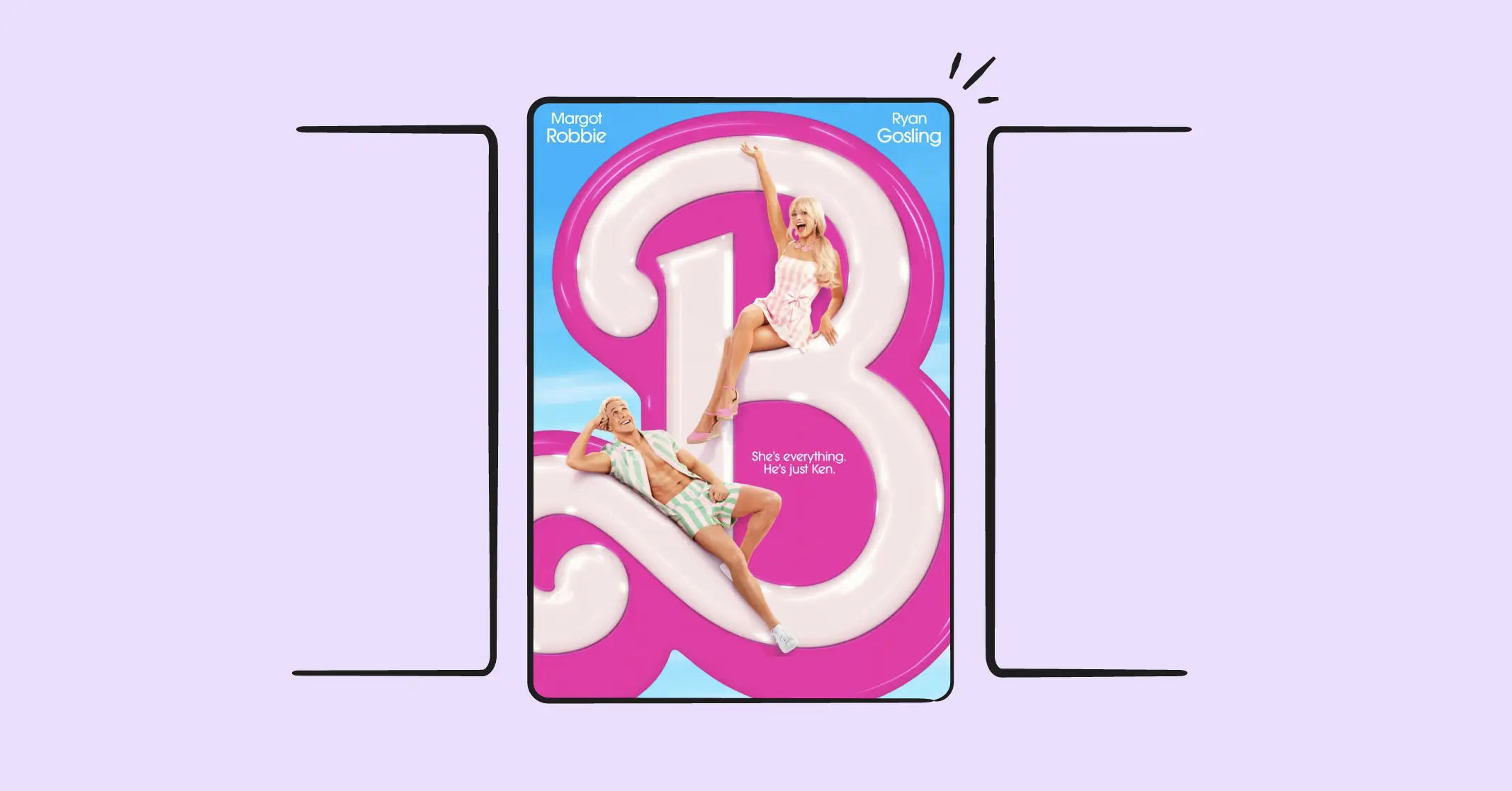 barbie poster