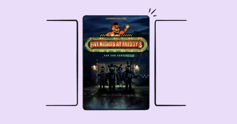five nights at freddys movie poster