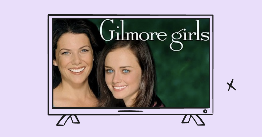 screen grab of gilmore girls