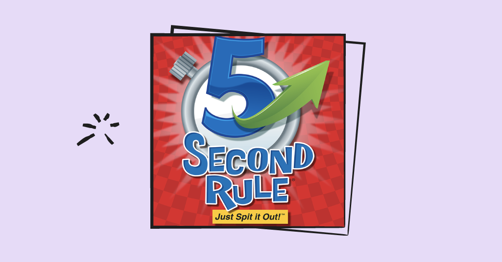 five second rule game box