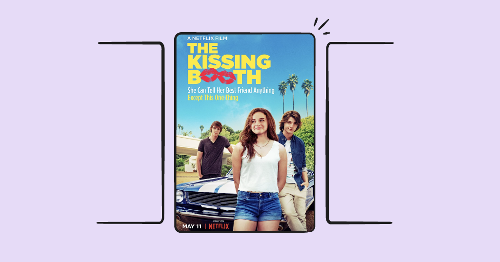 the kissing booth movie poster