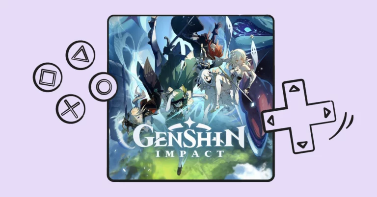 genshin impact game poster