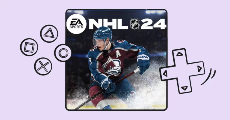 nhl 24 game poster