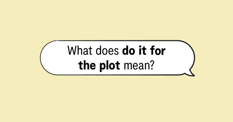 What does do it for the plot mean?