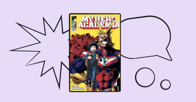 my hero academia book cover