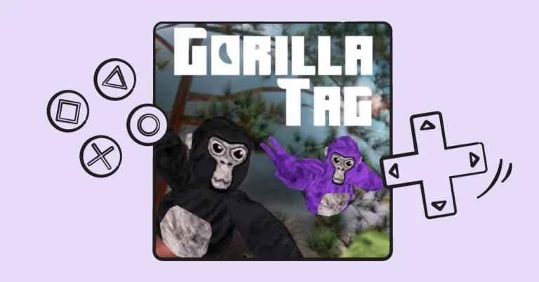 gorilla tag video game poster