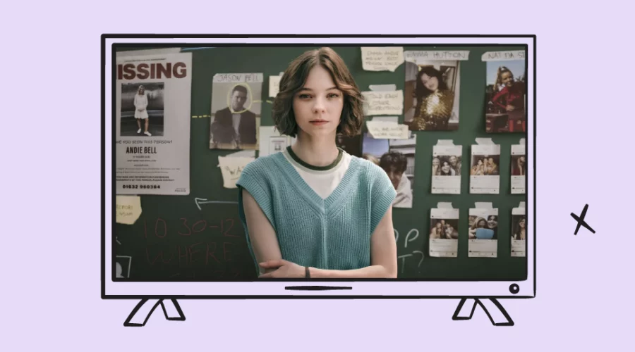 screen grab of the show a good girl's guide to murder