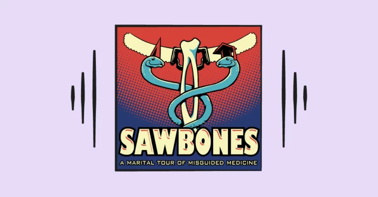 sawbones podcast art cover