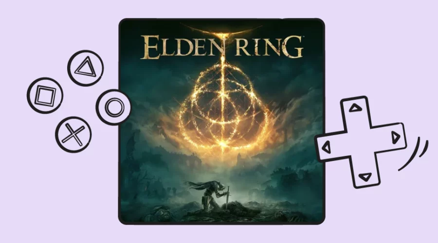 elden ring video game poster