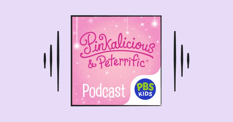 pinkalicious & Peterrific album podcast art