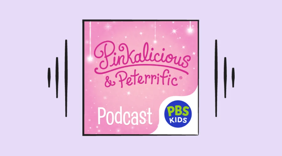 pinkalicious & Peterrific album podcast art