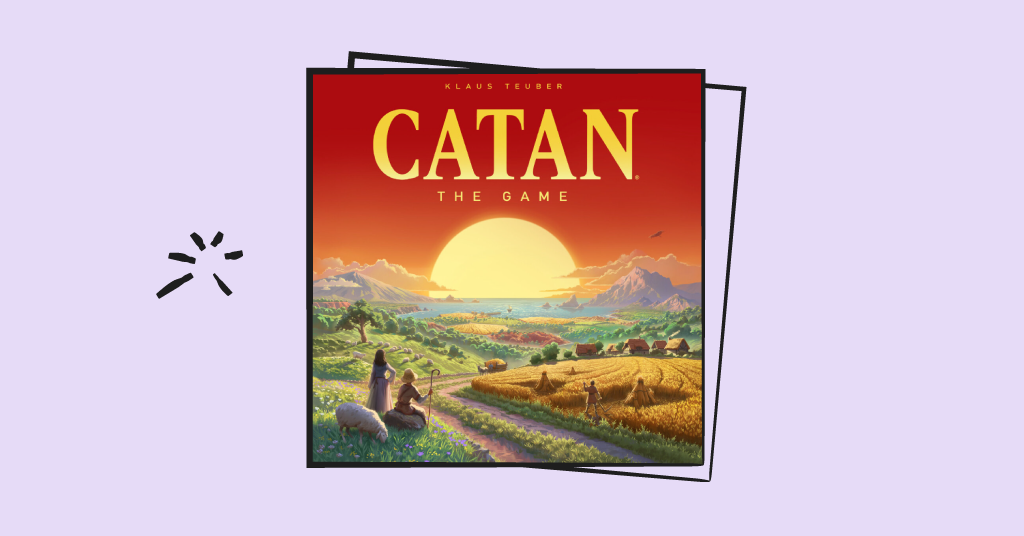 catan board game box