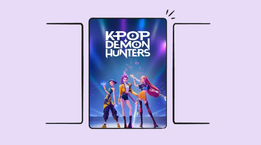 kpop demon hunters movie poster