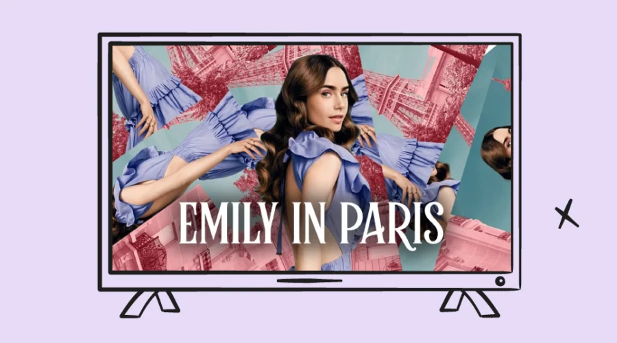 emily in paris tv poster