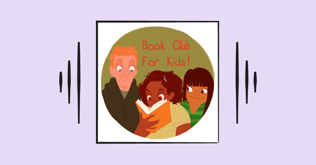 book club for kids podcast album cover
