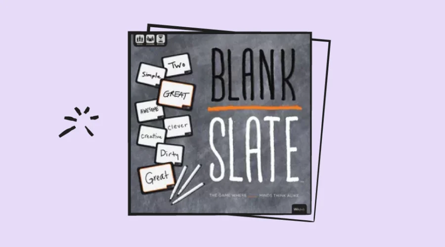 blank slate game box