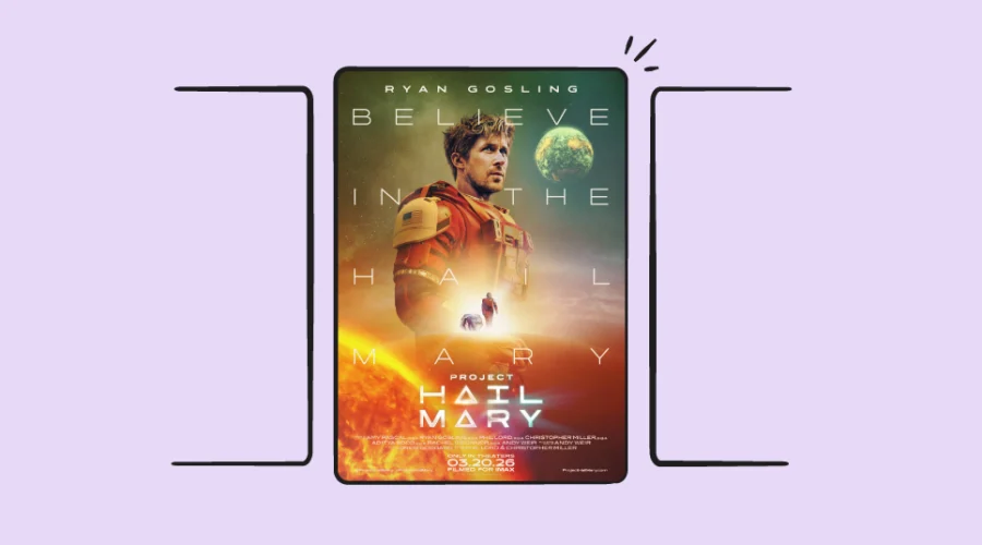 project hail mary movie poster