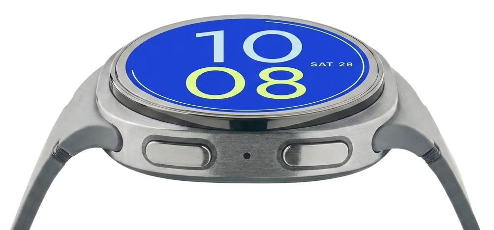 Close-up of the Bark Watch, built on the Samsung Galaxy Watch8