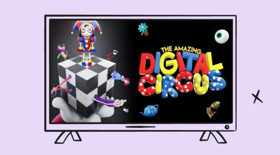 poster for the amazing digital circus show