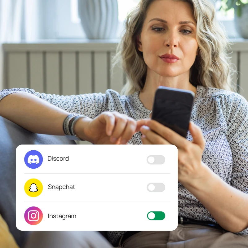 Blocking websites and apps
