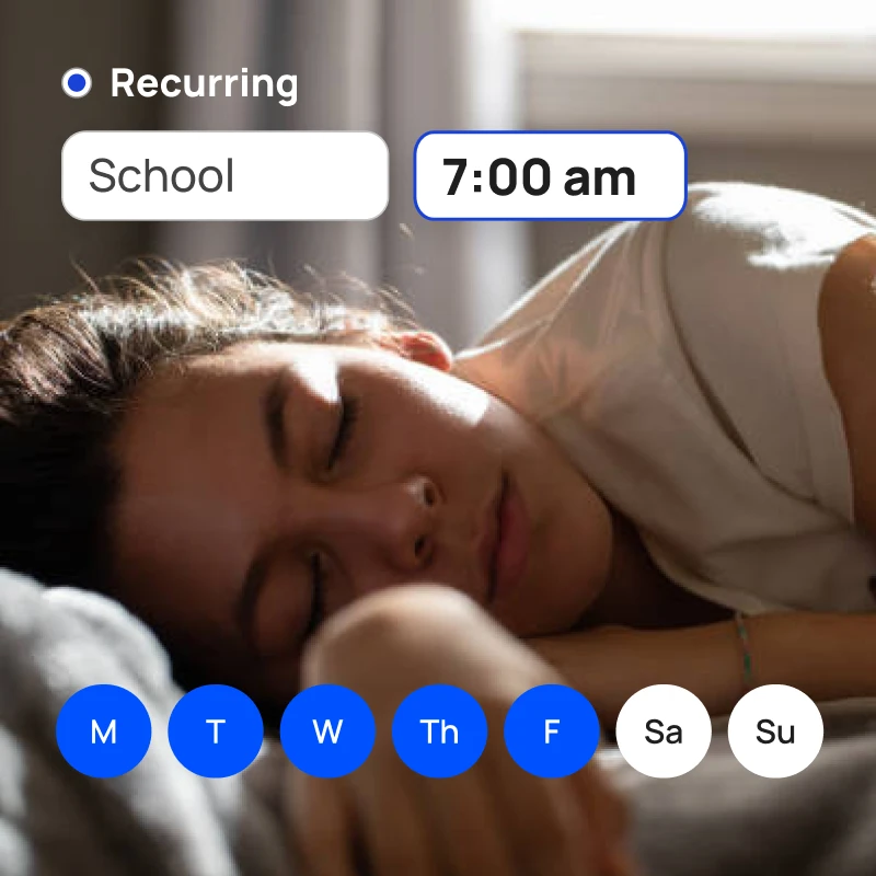 Morning alarms