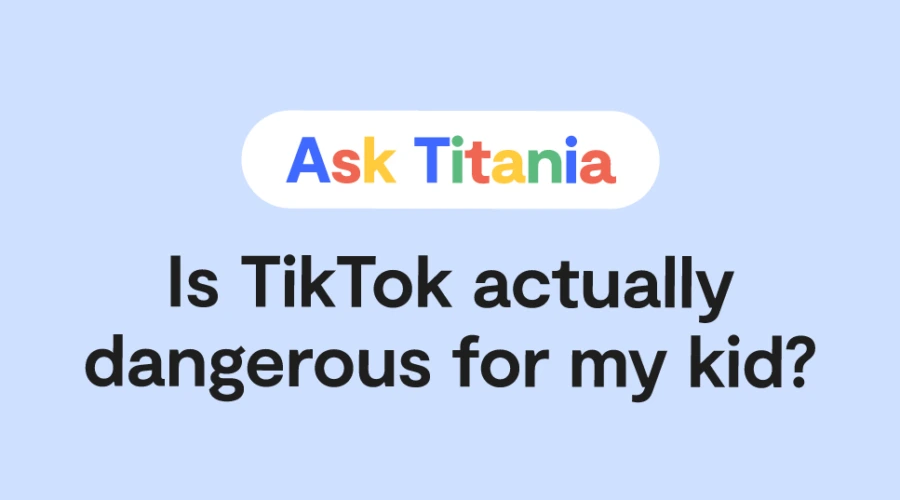 is tiktok actually dangerous in a Google esque graphic