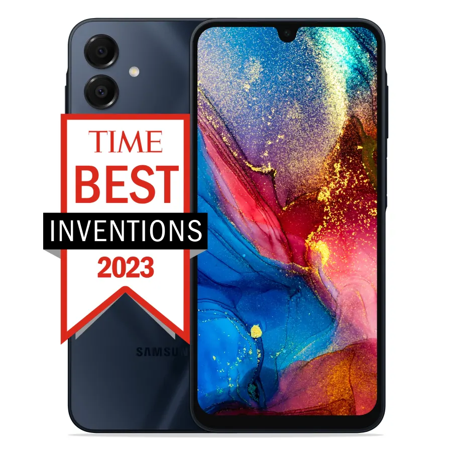 Samsung Bark Phone with a TIME Best Inventions 2023 badge